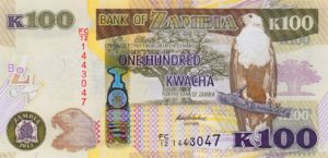 Zambia, 100 Kwacha, P54