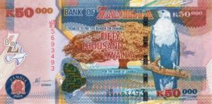 Zambia, 50,000 Kwacha, P48e