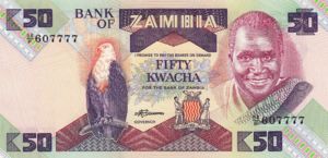 Zambia, 50 Kwacha, P28a