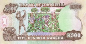 Zambia, 500 Kwacha, P35a