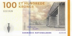 Denmark, 100 Krone, P66a Sign.1