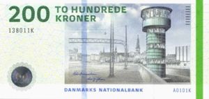 Denmark, 200 Krone, P67a Sign.1