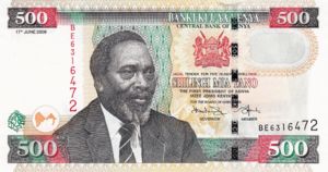 Kenya, 500 Shilling, P50e