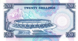 Kenya, 20 Shilling, P25d