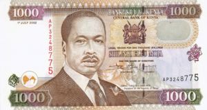 Kenya, 1,000 Shilling, P40e