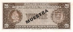 Dominican Republic, 20 Peso Oro, P102s v2