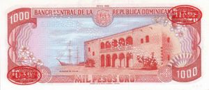 Dominican Republic, 1,000 Peso Oro, P124s2