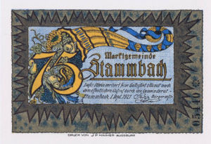 Germany, 75 Pfennig, 1252.3a