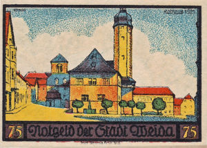 Germany, 75 Pfennig, 1391.2