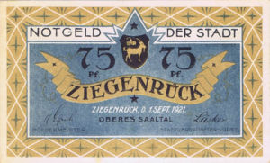 Germany, 75 Pfennig, 1472.1b