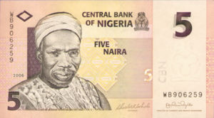 Nigeria, 5 Naira, P32a