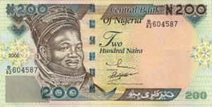 Nigeria, 200 Naira, P29a v1