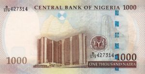 Nigeria, 1,000 Naira, P36c