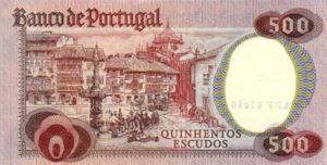 Portugal, 500 Escudo, P177a Sign.1