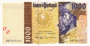 Portugal, 1,000 Escudo, P188c Sign.2