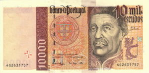 Portugal, 10,000 Escudo, P191b