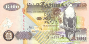 Zambia, 100 Kwacha, P38f
