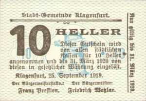 Austria, 10 Heller, FS 451b