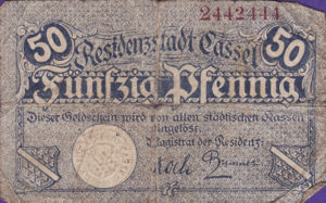 Germany, 50 Pfennig, C8.5b