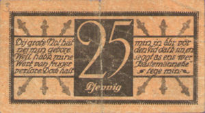Germany, 25 Pfennig, C17.2a