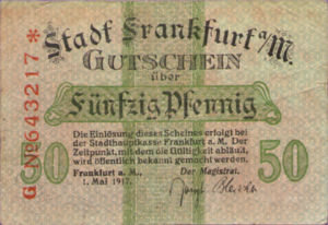 Germany, 50 Pfennig, F16.1l