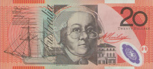 Australia, 20 Dollar, P59d