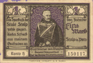 Germany, 1 Mark, 1275.5a