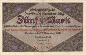 Germany, 5 Mark, 269.01