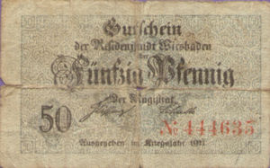 Germany, 50 Pfennig, W41.3