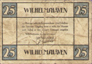 Germany, 25 Pfennig, W44.1b