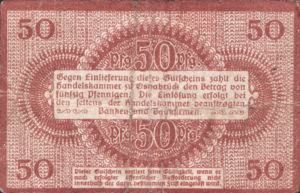 Germany, 50 Pfennig, O26.2d