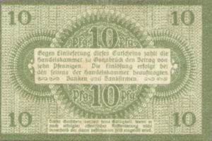Germany, 10 Pfennig, O26.x