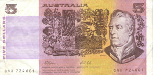 Australia, 5 Dollar, P44g