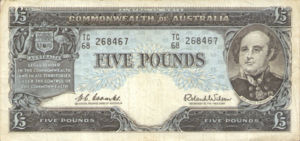 Australia, 5 Pound, P35a
