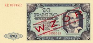 Poland, 20 Zloty, CS1