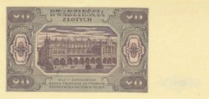 Poland, 20 Zloty, CS1