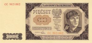 Poland, 500 Zloty, P140