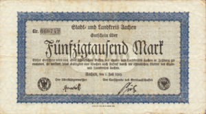 Germany, 50,000 Mark, 1a