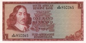 South Africa, 1 Rand, P109b