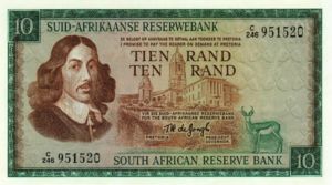 South Africa, 10 Rand, P114b
