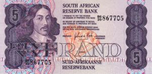 South Africa, 5 Rand, P119c