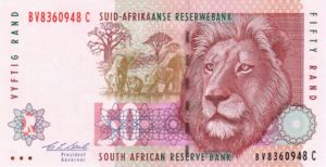 South Africa, 50 Rand, P125b