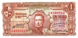 Uruguay, 1 Peso, P35c