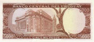 Uruguay, 5,000 Peso, P50b