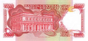 Uruguay, 500 New Peso, P63A