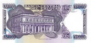 Uruguay, 1,000 New Peso, P64Ab