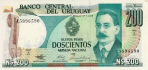 Uruguay, 200 New Peso, P66a