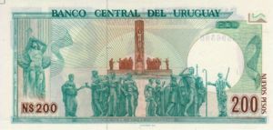 Uruguay, 200 New Peso, P66a