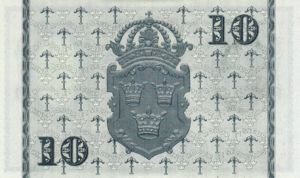 Sweden, 10 Krone, P43b