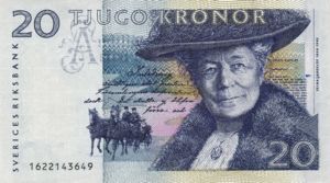 Sweden, 20 Krone, P61a v1